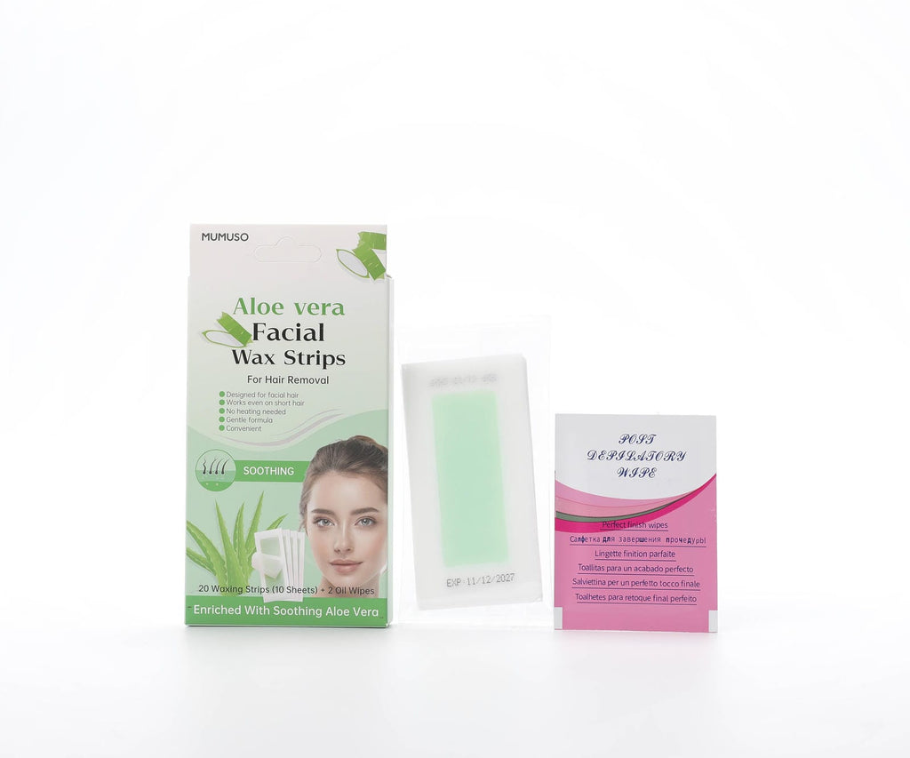 Aloe Vera Facial Wax Strips
