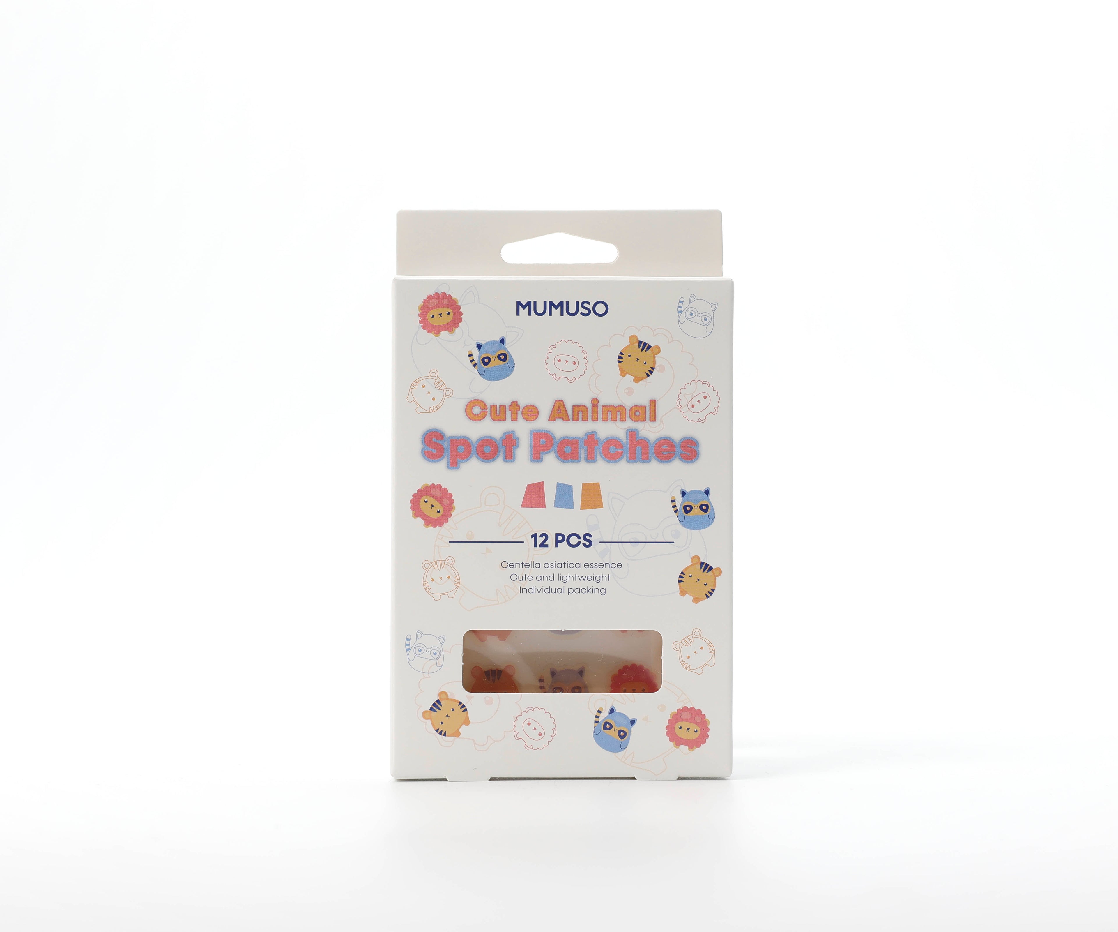 Cute Animal Spot Patches (12 Pcs)