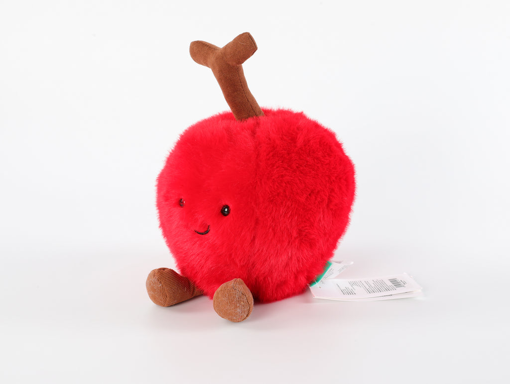 20 cm Stuffed Fruit (Cartoon Cherry)