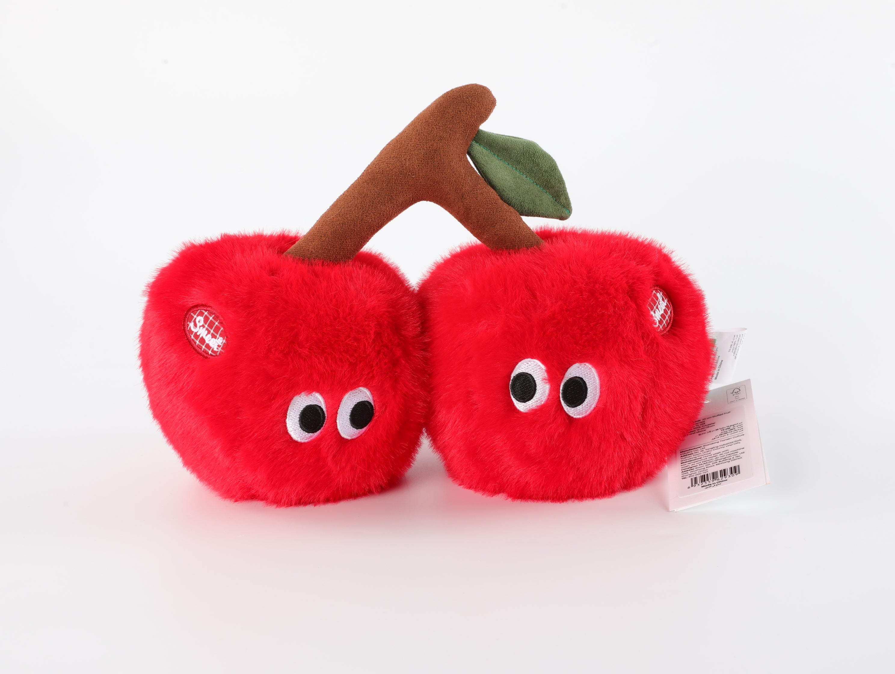 20 cm Stuffed Fruit (Double Cherries)