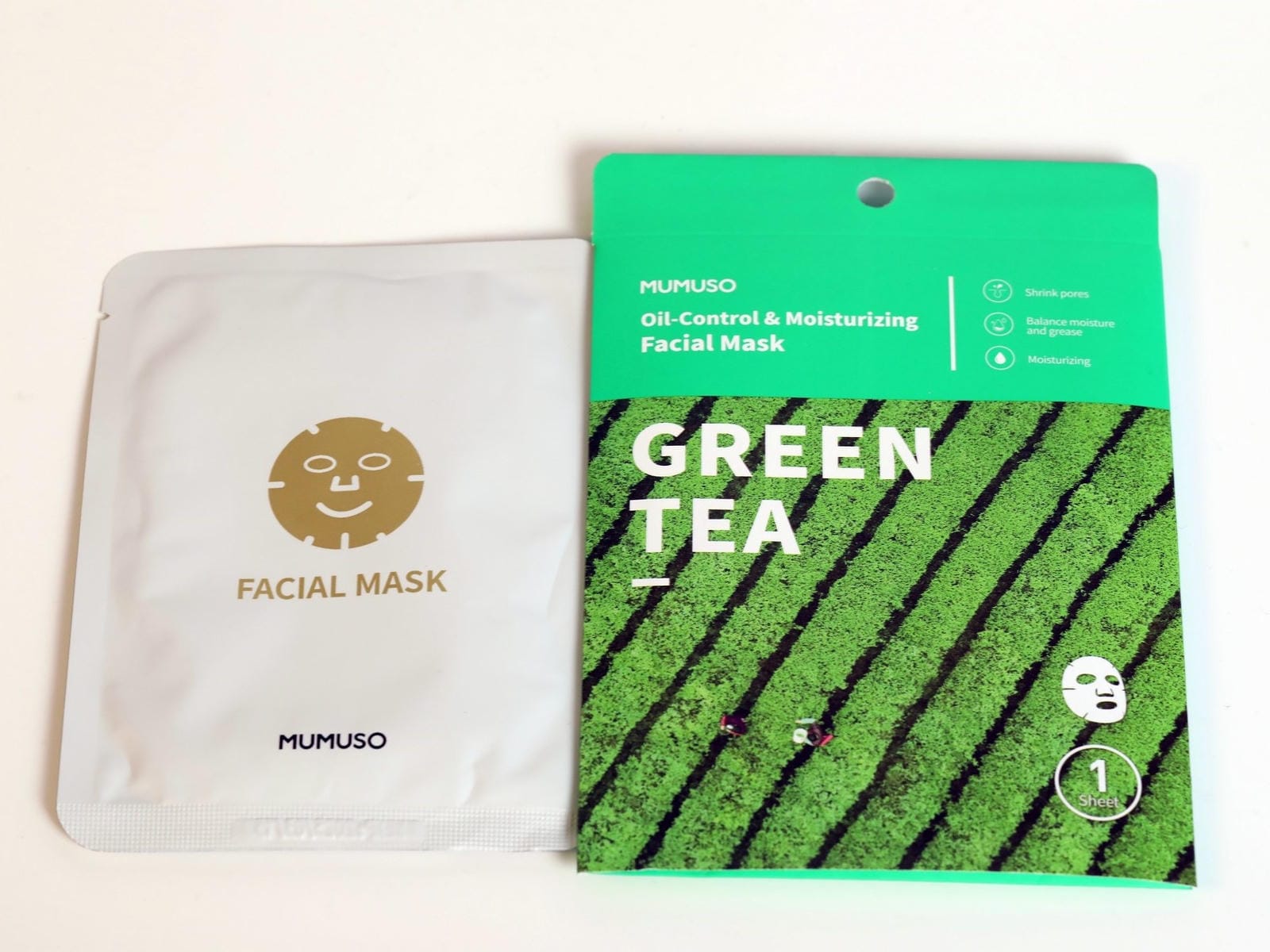 GREEN TEA OIL-CONTROL & MOISTURIZING FACIAL MASK