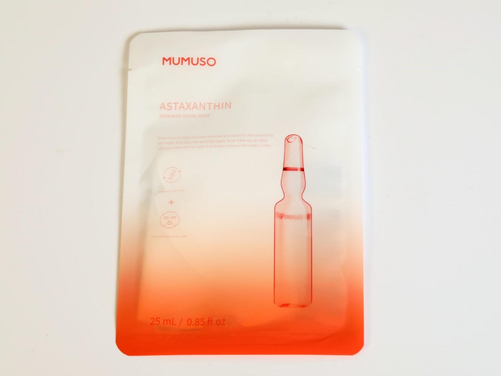 ASTAXANTHIN REPAIRING FACIAL MASK