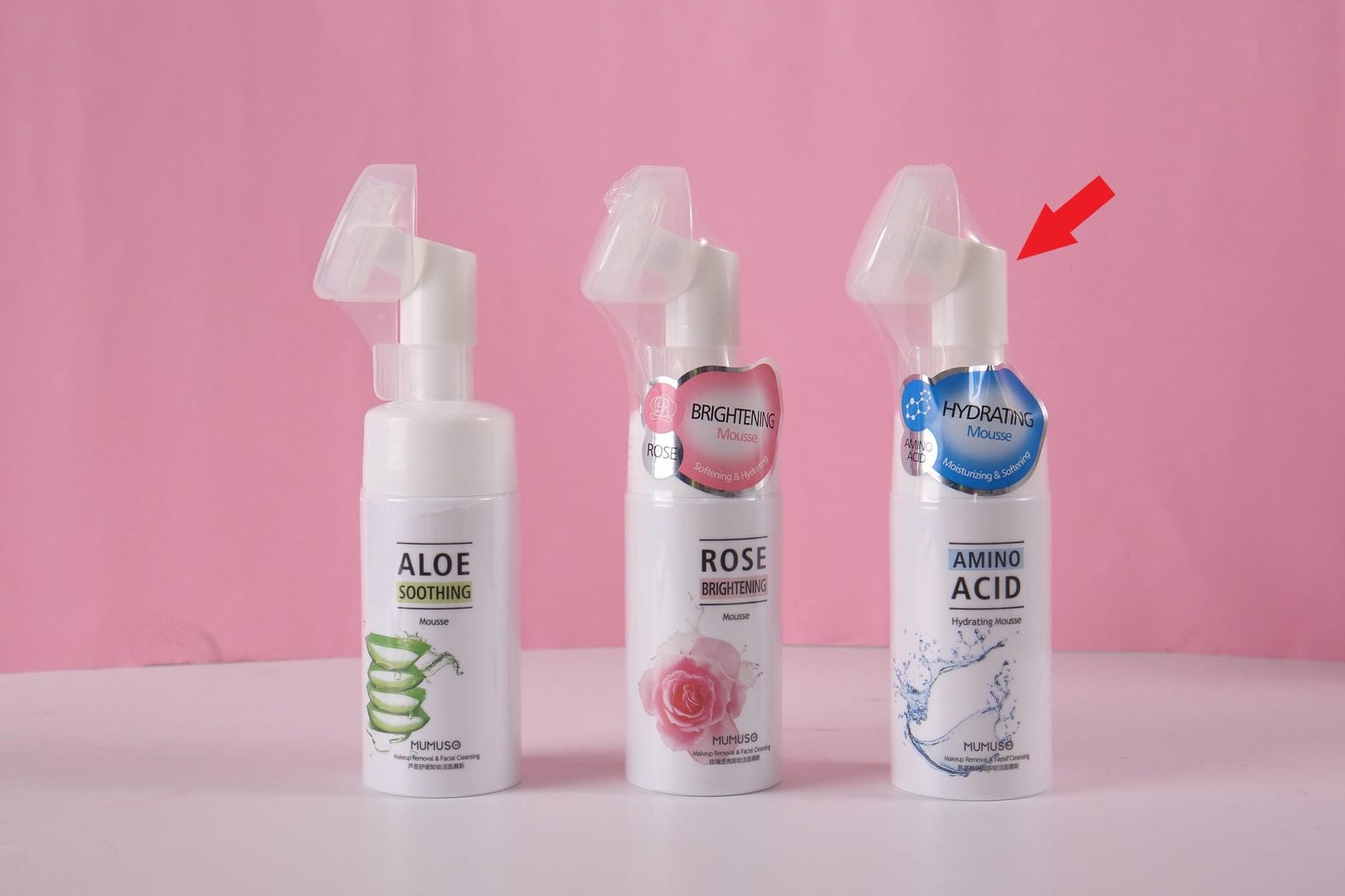 AMINO ACID HYDRATING MOUSSE   MAKEUP REMOVAL & FACIAL CLEANSING