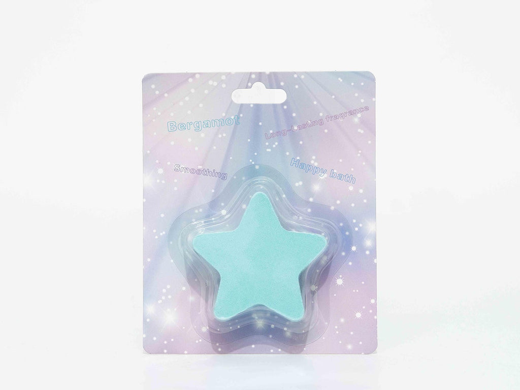 STAR-SHAPED BATH BOMB (BERGAMOT/50 G)