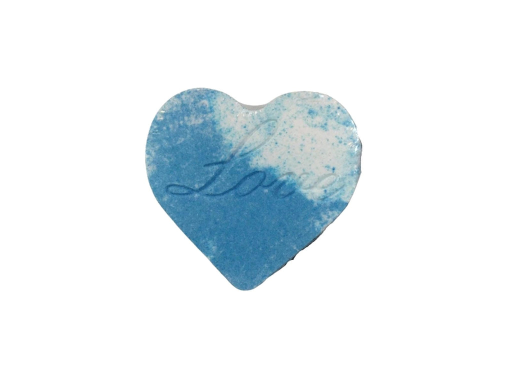 HEART-SHAPED BATH BOMB (OCEAN/50G)