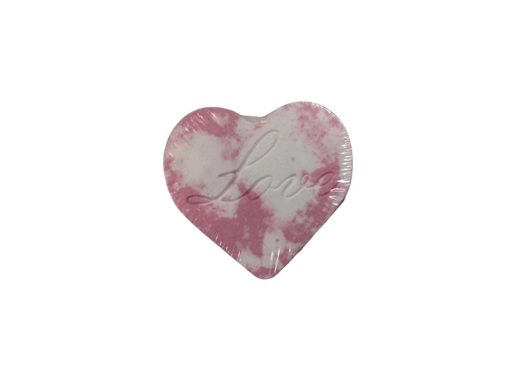 HEART-SHAPED BATH BOMB (ROSE/50G)