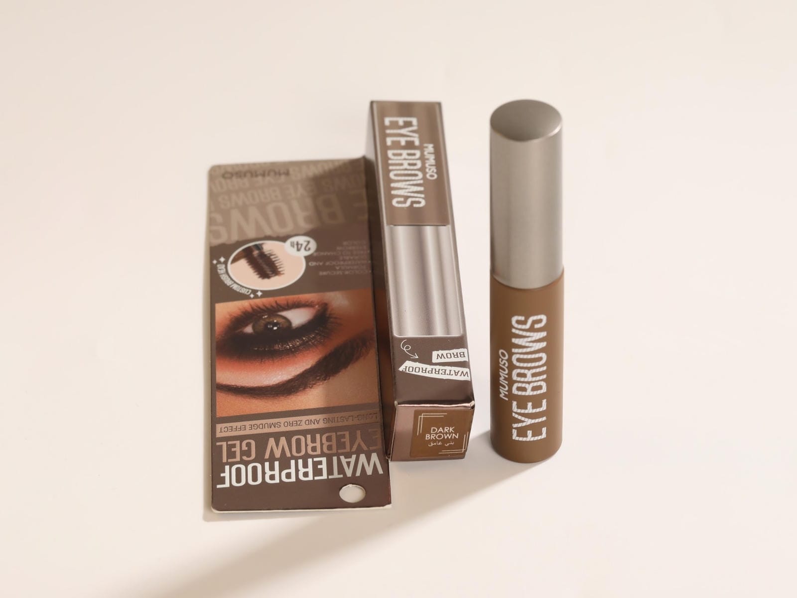 WATERPROOF EYEBROW GEL (DARK BROWN)