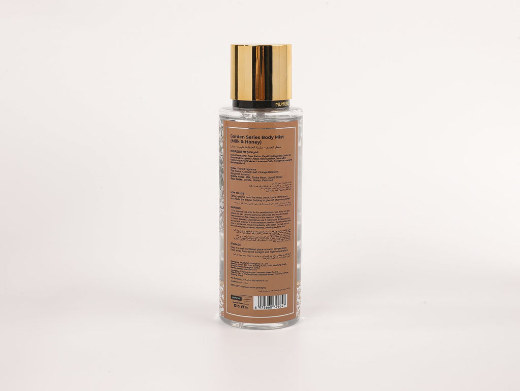 GARDEN SERIES BODY MIST (MILK & HONEY)