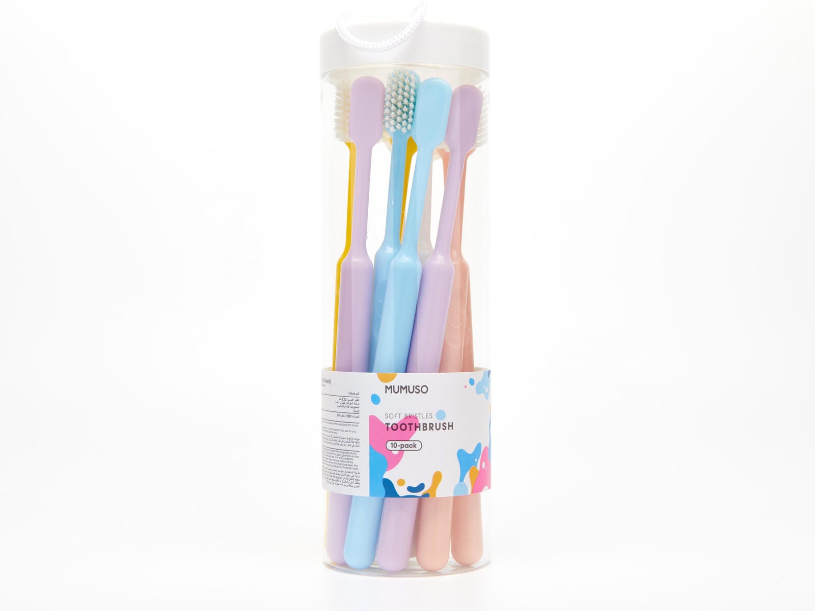SOFT TOOTHBRUSH SET (10-PACK)