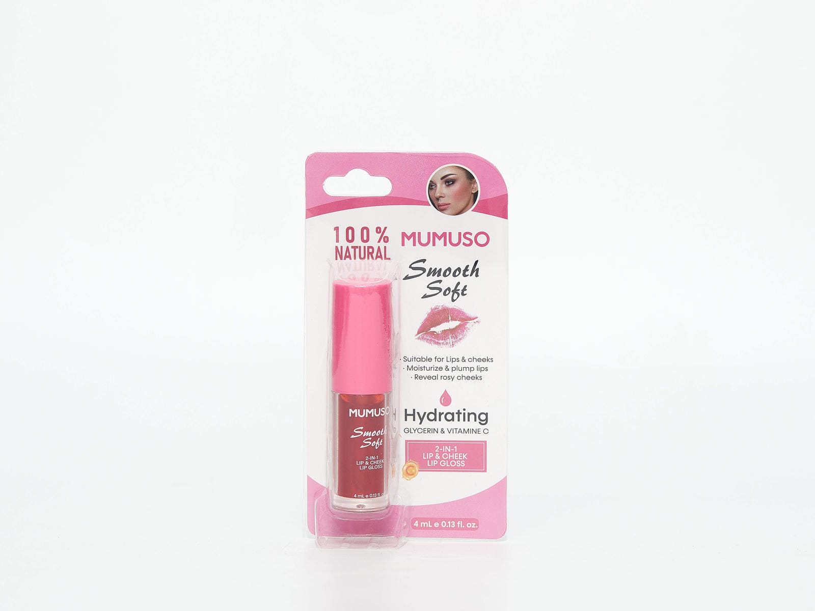 LIP & CHEEK LIP GLOSS (01 PEACHY & SMOOTHIE)
