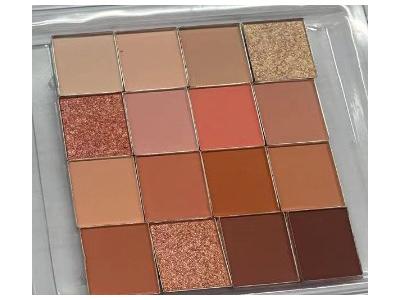 16-COLOR EYESHADOW PALETTE (APRICOT PINK)